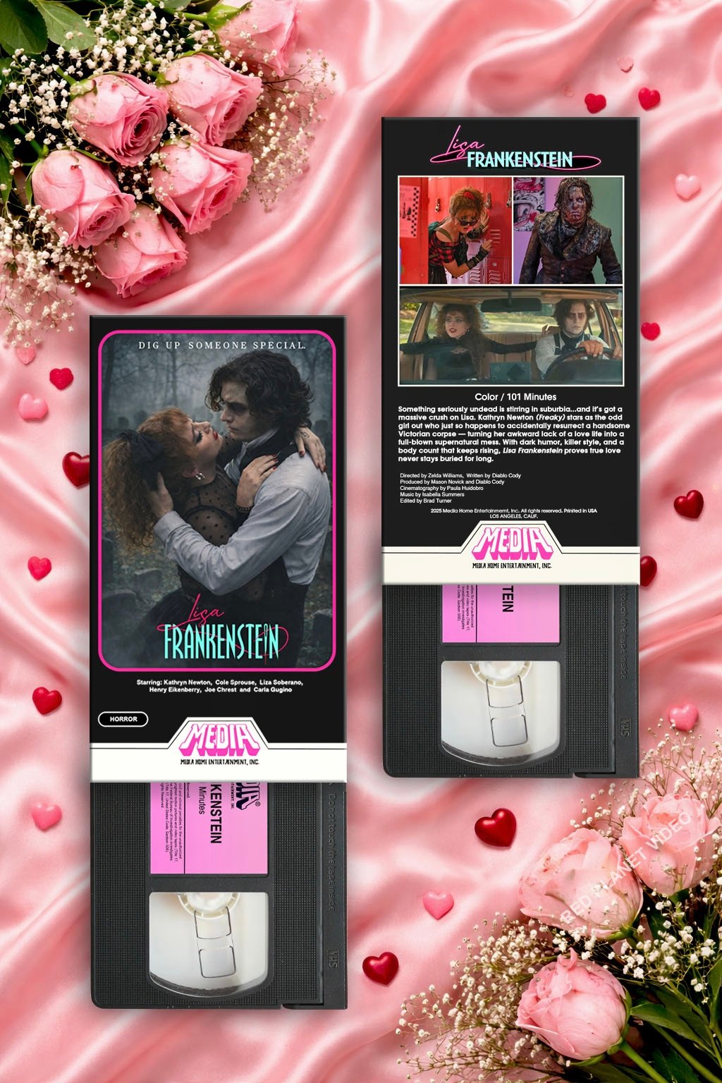 Lisa Frankenstein Media VHS | Welcome to Red Planet Video!